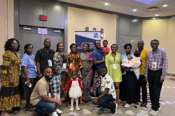 Members of the African Christian Fellowship at the 2025 ACF MidWest Conference in St. Louis , Missouri